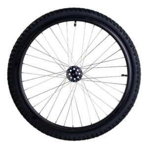Omobic Twin off-road rear wheel for wheelchair right side